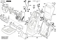 Bosch 3 600 H53 600 Axt Rapid 2200 Chopper 230 V / Eu Spare Parts